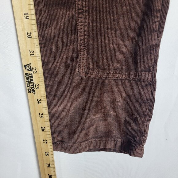 Free People We The Free Risk Taker High Rise Straight Corduroy Pants  Size 24 - Picture 8 of 12